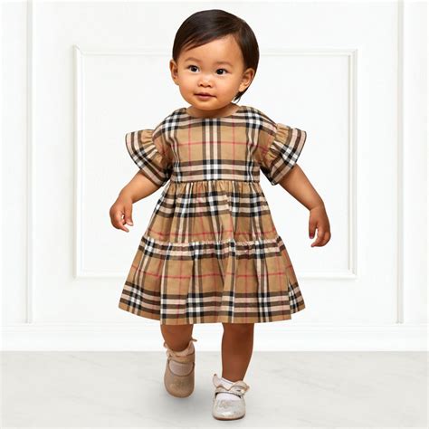 burberry london baby dress|Burberry newborn baby girl.